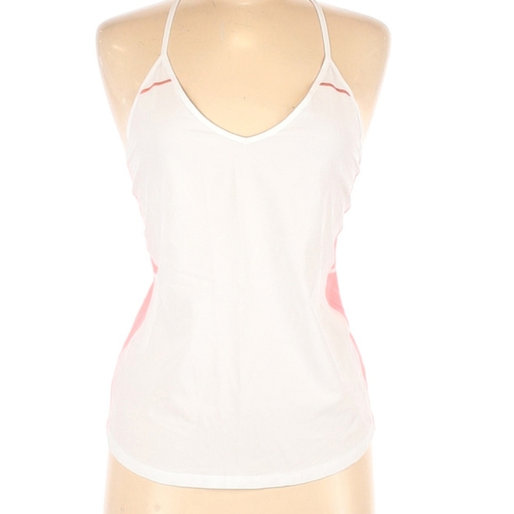LULULEMON WHITE % PINK TOP